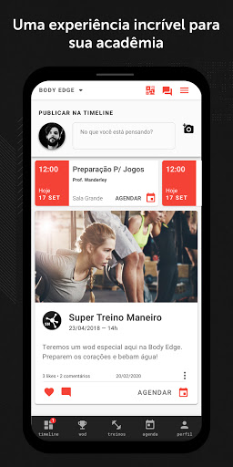 Android application Bodyfit screenshort