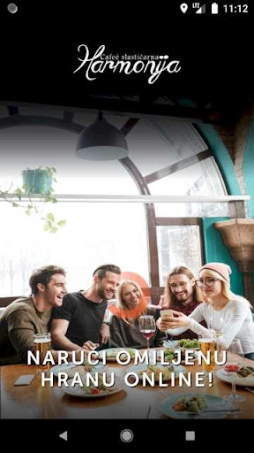 Android application Harmonija Restoran screenshort