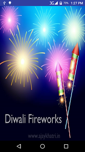 Android application Diwali Fireworks 2023 screenshort