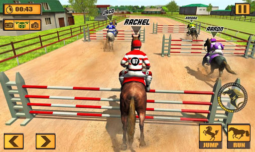 Télécharger Horse Riding Rival: Multiplayer Derby Racing APK MOD (Astuce) screenshots 2