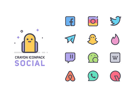 Crayon Icon Pack(圖3)-速報App