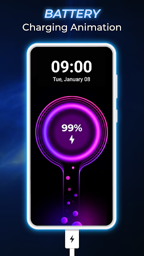 Art Battery Charging Animation Screenshot 1 - AppWisp.com