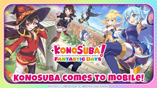 KonoSuba Fantastic Days v2.6.4 (Unlimited Money/One Hit) Free For Android 1