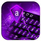 Purple Tech Keyboard Theme icon