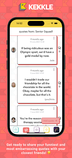 Android application Kekkle! screenshort