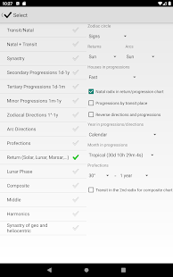 Astrological Charts Pro Captura de pantalla