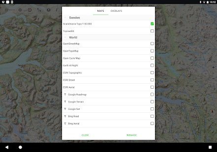 Sweden Topo Maps