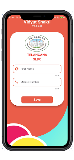 Android application Telangana Vidyut Shakti screenshort