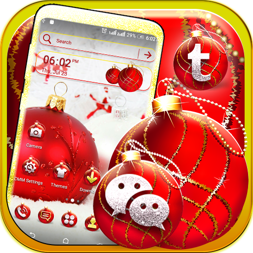 Decoration Ball Launcher Theme logo