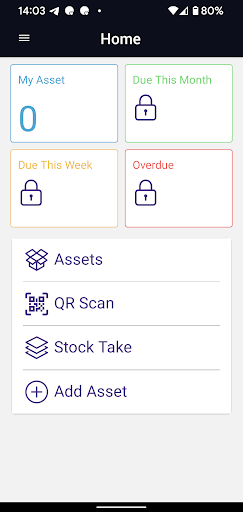 Asset Vault Lite Screen 2
