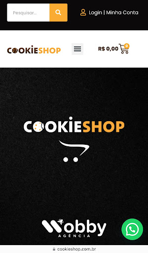 Android application CookieShop screenshort