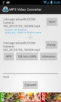 screenshot of MP3 Video Converter