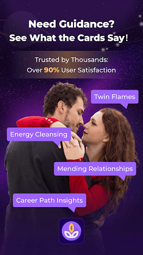 Android application Salvia - Tarot & Psychics screenshort