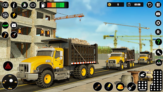Road construction JCB games 3D