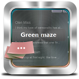 Green maze GO SMS icon