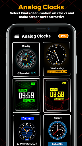 Smart Clock On Display  Time Clock Wallpapers HD