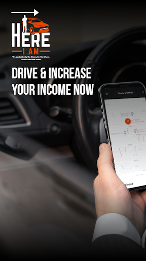 Android application HereIAm-Driver screenshort