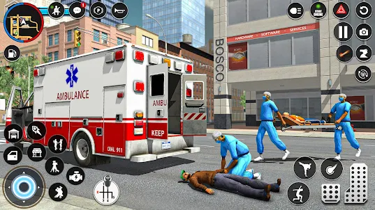 เกมส์รถพยาบาลกู้ภัยหมอ