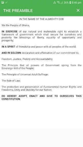 Ghana Constitution Book 1992 o