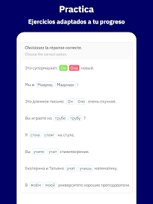 Screenshot 13 Wlingua: Aprende ruso android
