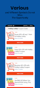 Coupons For Hobby Lobby app