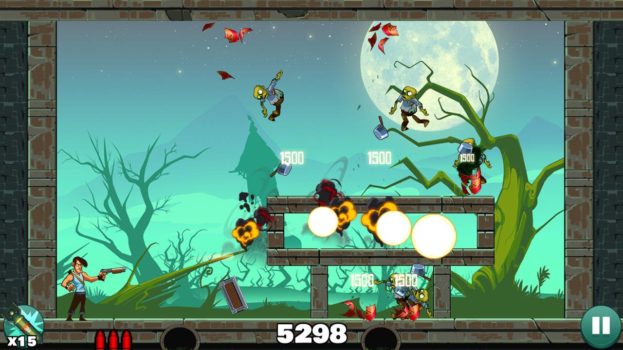 Android application Stupid Zombies screenshort