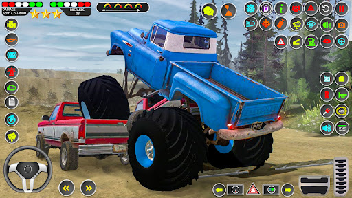 Android application Extreme Monster Truck Game 3D screenshort