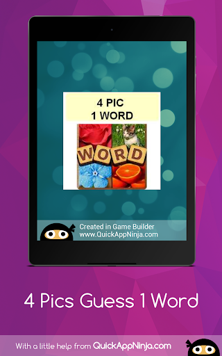 4 pictures guess 1 word