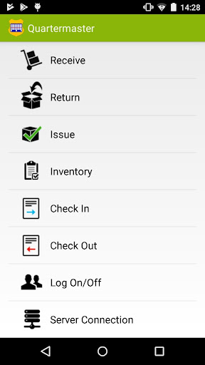 Android application Quartermaster screenshort