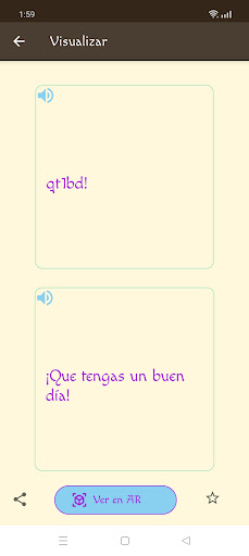 Elige Texto Lite. AR. Spanish. Screen 3