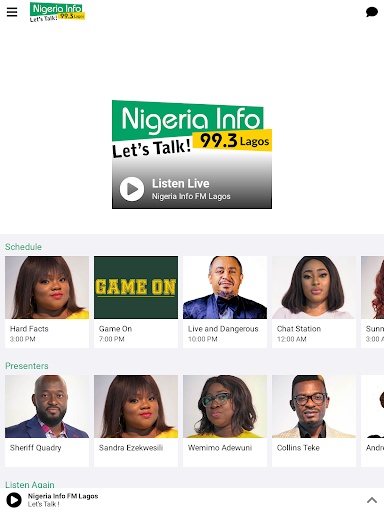 Nigeria Info FM Screen 3