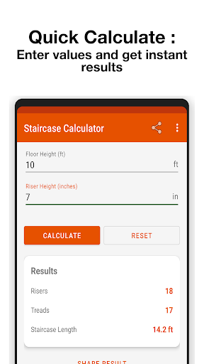 Staircase Calculator screenshot 2