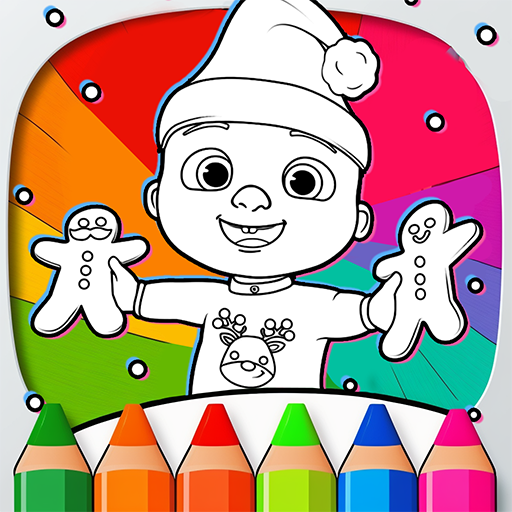 Download Cocomelon coloring book game on PC (Emulator) - LDPlayer