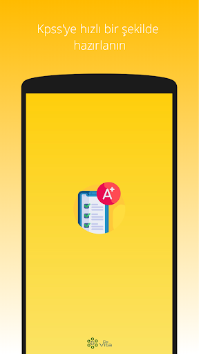 Android application Kpss Deneme screenshort