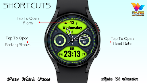 Glossy Hybrid Watch Face screenshot 21
