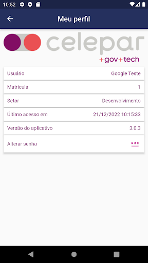 CeleCAR Screen 2