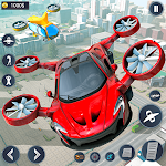 Cover Image of 下载 Flying Car Robot Game Car Game  APK