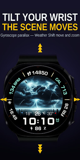 Digital Weather Watch Face screenshot 7