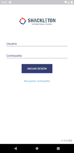 Android application SHACKLETON screenshort