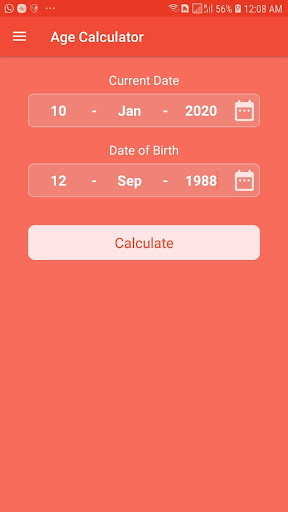 Age Calculator screenshot 1