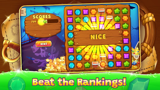 Imágen 7 Amazing Jewels Match 3 Game android