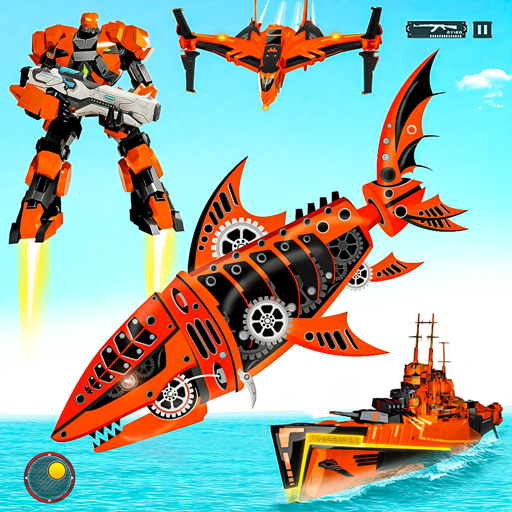 Space Robot Transform Dolphin Robot Games