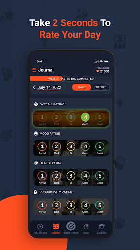 Screenshot of Ultiself | Self-Improvement