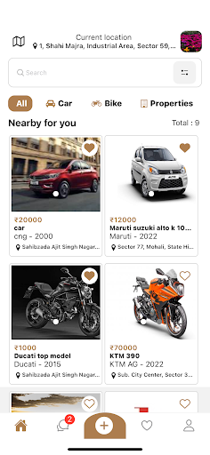 Android application ForRent screenshort