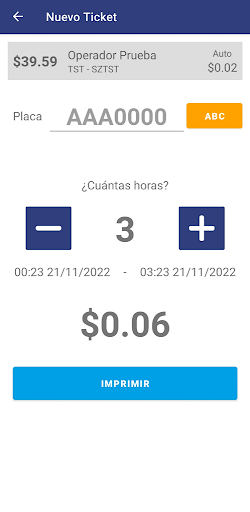 Parqueo Amigo Screen 3