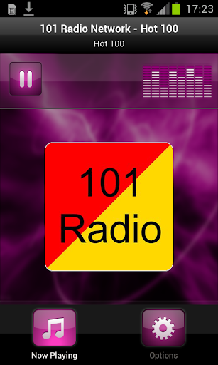 Android application 101 Radio Network - Hot 100 screenshort