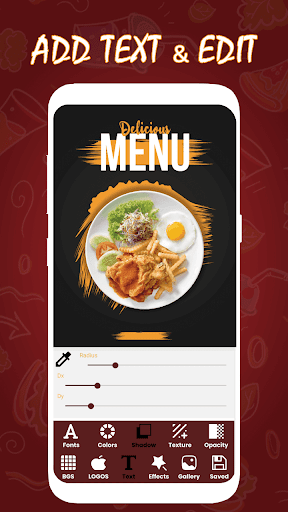 Menu Maker - Vintage Design Screenshot 3 - AppWisp.com