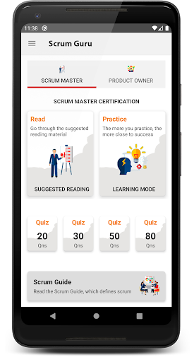 Android application Scrum Guru screenshort