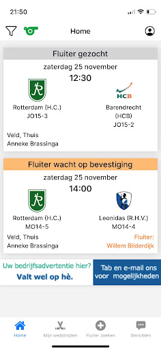 Fluiter Gezocht Screen 2