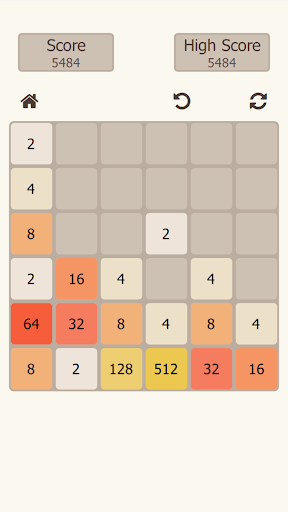 2048 Dark Classic Number Puzz